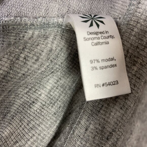 Athleta Lightweight Hoodie Women’s Size XXS Gray Modal Sweatshirt - Picture 4 of 7